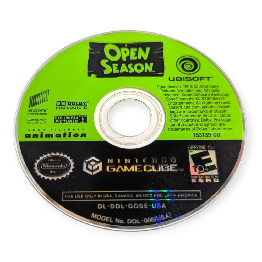 Open Season Nintendo GameCube Game CIB Complete Ubisoft 2006